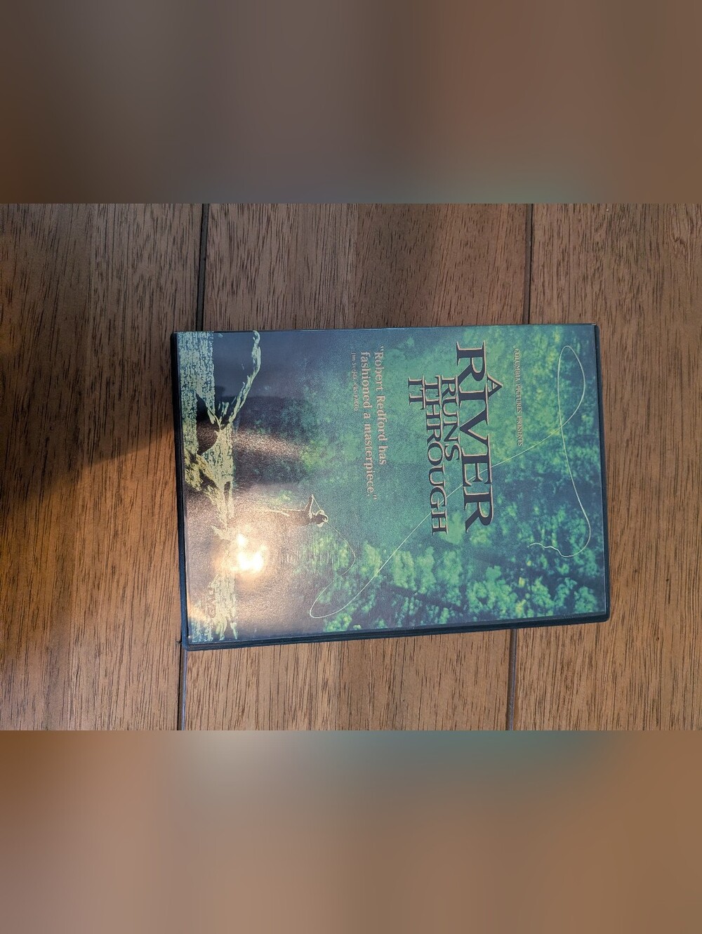 The River Runs Through It DVD Robert Redford Classic Film Movie Collector EUC